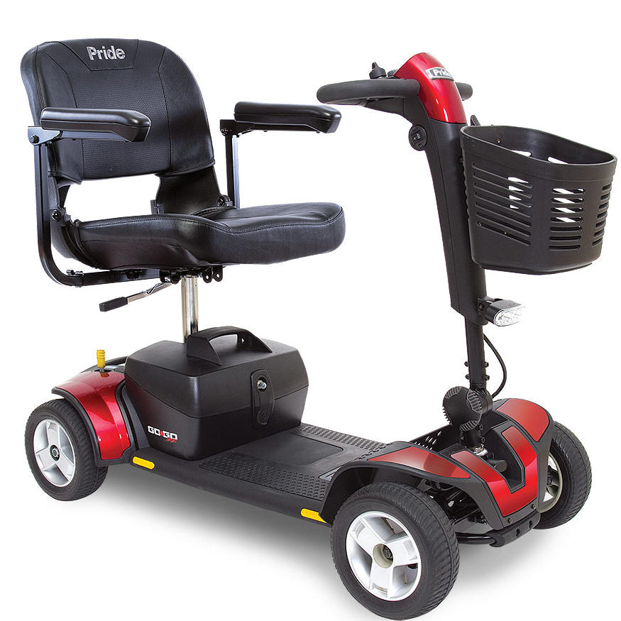 Pride go go sport heavy duty 300 Pound weight capaPride senior 3 wheel mobility scooter